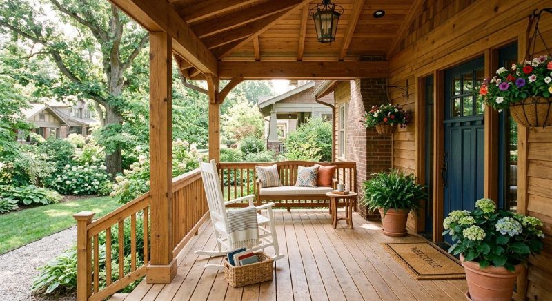 Wooden Patio Installation in Boston, MA